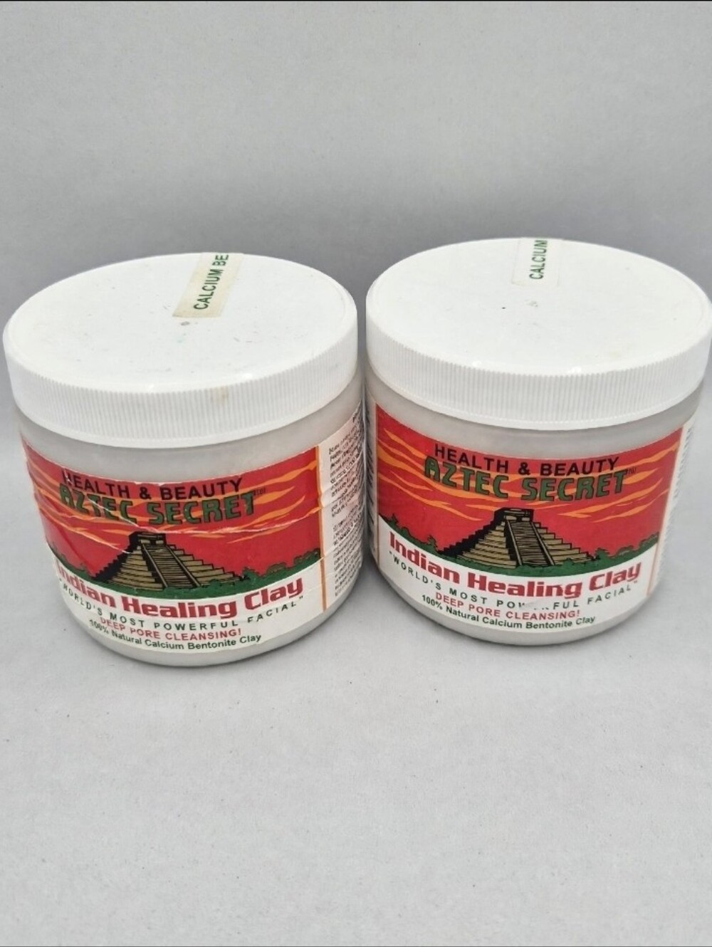Aztec Secret Indian Healing Clay 1 lb Sealed 2-Pack Exp 2028